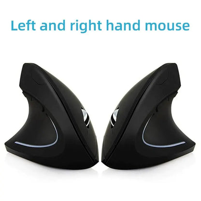 Wireless 2.4G Vertical Right-Hand Charging Mouse
