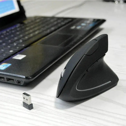 Wireless 2.4G Vertical Right-Hand Charging Mouse