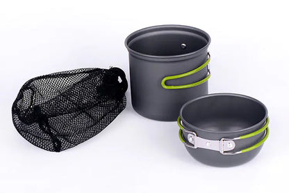 DS-101 Outdoor Non-Stick Camping Cookware Set